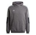 Bluza męska adidas Tiro 21 Sweat Hoody szara GP8805 2XL Adidas teamwear