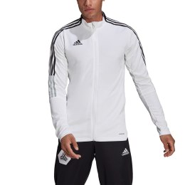 Bluza męska adidas Tiro 21 Track biała GM7309 2XL Adidas teamwear