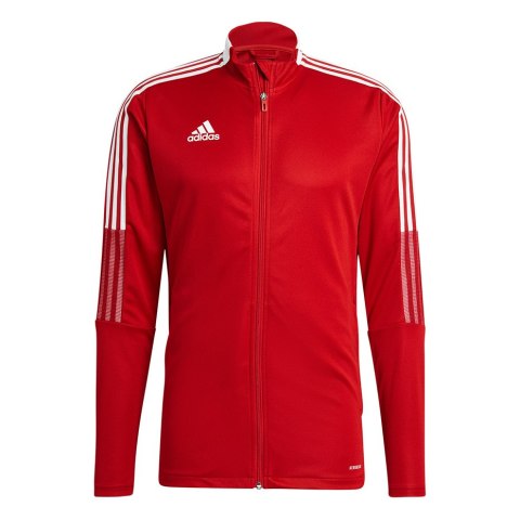 Bluza męska adidas Tiro 21 Track czerwona GM7308 2XL Adidas teamwear