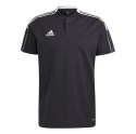 Koszulka męska adidas Tiro 21 Polo czarna GM7367 S Adidas teamwear