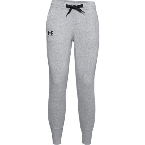 Spodnie damskie Under Armour Rival Fleece szary melanż 1356416 035 2XL Under Armour