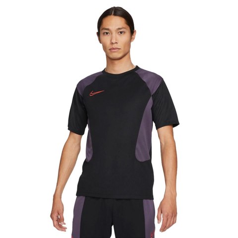 Koszulka męska Nike Dry Acd Top Ss Fp Mx czarno-fioletowa CV1475 011 S Nike Football