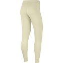 Spodnie damskie Nike Essntl Flc Mr Pnt Tight beżowe BV4099 113 XL Nike