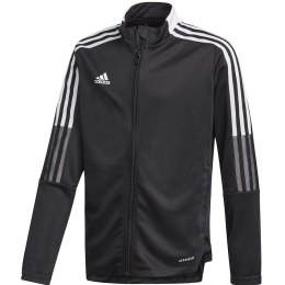 Bluza dla dzieci adidas Tiro 21 Track Jacket Youth czarna GM7314 116cm Adidas teamwear