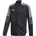 Bluza dla dzieci adidas Tiro 21 Track Jacket Youth czarna GM7314 140cm Adidas teamwear