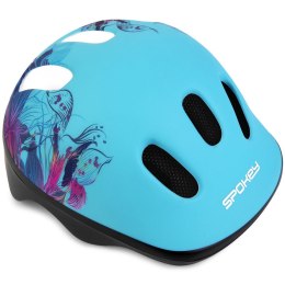 Kask rowerowy dla dzieci Spokey Florist 44-48 cm 927772 Spokey