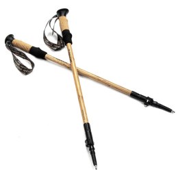 Kijki Nordic Walking Spokey Bastone Eco brązowo-czarne 929465 Spokey