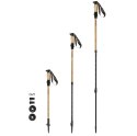 Kijki Nordic Walking Spokey Bastone Eco brązowo-czarne 929465 Spokey