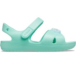 Sandały dla dzieci Crocs Classic Cross Strap Charm miętowe 206947 3U3 19-20 Crocs