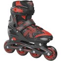 Łyżworolki Roces Jokey 3.0 Boy czarno-czerwone 400845 02 30-33 Roces