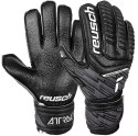 Rękawice bramkarskie Reusch Attrakt Resist Finger Support Junior czarne 5172610 7700 4 Reusch