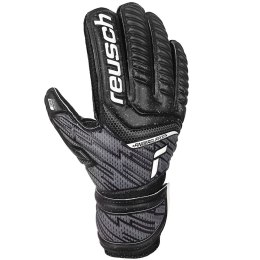 Rękawice bramkarskie Reusch Attrakt Resist Finger Support Junior czarne 5172610 7700 4 Reusch