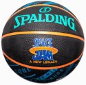 Piłka do koszykówki Spalding Space Jam Tune Squad Roster czarno-niebieska '7 84540Z 7 Spalding