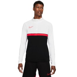 Bluza męska Nike Dri-FIT Academy 21 Drill Top biało-czarna CW6110 016 2XL Nike Football