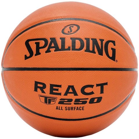 Piłka koszykowa Spalding React TF-250 rozm. 6 brązowa 76802Z 6 Spalding