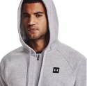 Bluza męska Under Armour Rival Fleece FZ Hoodie jasnoszara 1357111 011 L Under Armour