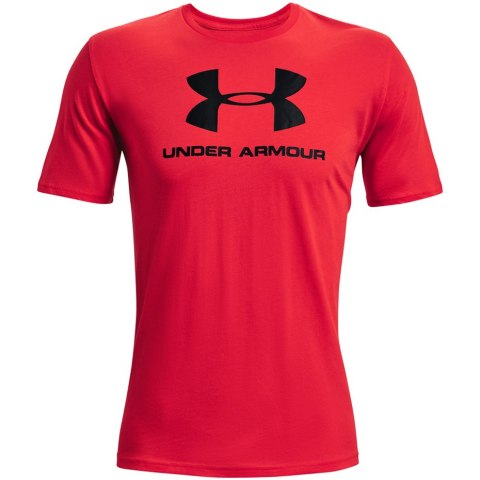 Koszulka męska Under Armour Sportstyle Logo SS czerwona 1329590 601 M Under Armour