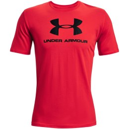 Koszulka męska Under Armour Sportstyle Logo SS czerwona 1329590 601 S Under Armour