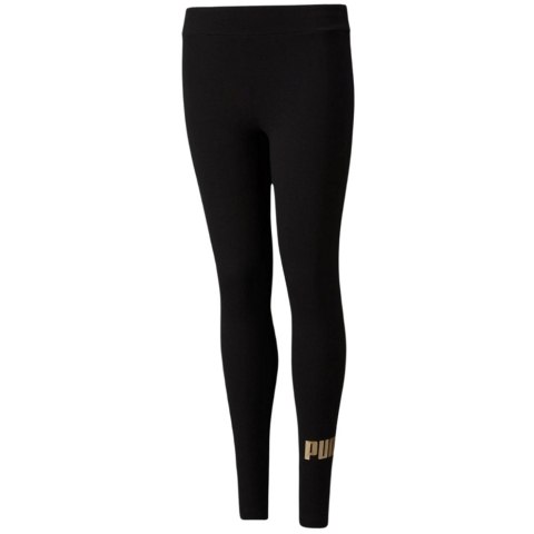 Legginsy dla dzieci Puma ESS+Logo czarne 587050 56 116cm Puma