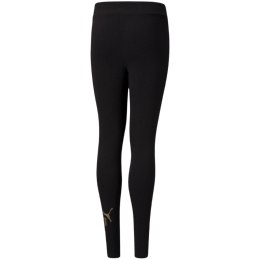 Legginsy dla dzieci Puma ESS+Logo czarne 587050 56 116cm Puma