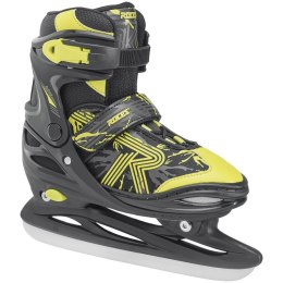 Łyżwy Roces Jokey Ice 3.0 Boy czarno-limonkowe 450707 02 26-29 Roces