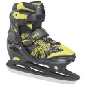 Łyżwy Roces Jokey Ice 3.0 Boy czarno-limonkowe 450707 02 34-37 Roces