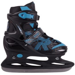 Łyżwy Roces Jokey Ice 3.0 Boy czarno-niebieskie 450707 01 30-33 Roces