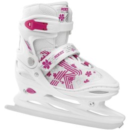 Łyżwy Roces Jokey Ice 3.0 Girl biało-różowe 450708 01 34-37 Roces