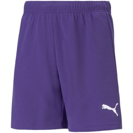 Spodenki dla dzieci Puma teamRISE Short JR fioletowe 704943 10 128cm Puma