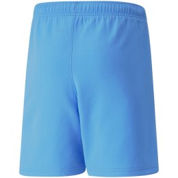 Spodenki dla dzieci Puma teamRISE Short Jr błękitne 704943 18 128cm Puma