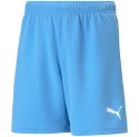 Spodenki dla dzieci Puma teamRISE Short Jr błękitne 704943 18 152cm Puma