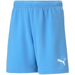 Spodenki dla dzieci Puma teamRISE Short Jr błękitne 704943 18 176cm Puma