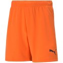 Spodenki dla dzieci Puma teamRISE Short Jr pomarańczowe 704943 08 116cm Puma