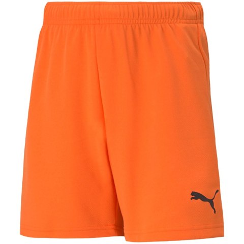 Spodenki dla dzieci Puma teamRISE Short Jr pomarańczowe 704943 08 116cm Puma