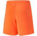 Spodenki dla dzieci Puma teamRISE Short Jr pomarańczowe 704943 08 116cm Puma