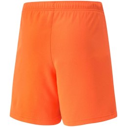 Spodenki dla dzieci Puma teamRISE Short Jr pomarańczowe 704943 08 128cm Puma