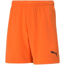 Spodenki dla dzieci Puma teamRISE Short Jr pomarańczowe 704943 08 140cm Puma