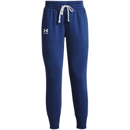 Spodnie damskie Under Armour Rival Fleece Joggers niebieskie 1356416 404 M Under Armour