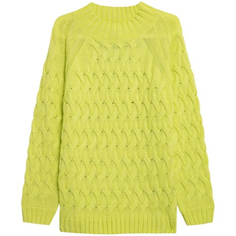 Sweter damski Outhorn soczysta zieleń HOZ21 SWD605 45S L Outhorn