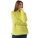 Sweter damski Outhorn soczysta zieleń HOZ21 SWD605 45S L Outhorn