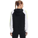 Bluza damska Under Armour Rival Fleece CB Hoodie czarno-biała 1365861 002 XL Under Armour