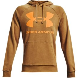 Bluza męska Under Armour Rival Fleece Big Logo HD brązowa 1357093 277 M Under Armour