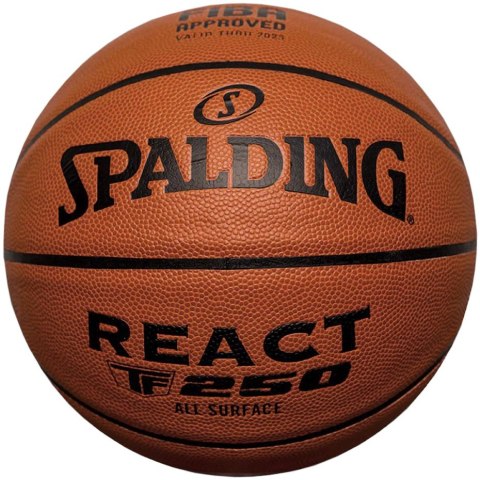 Piłka do koszykówki Spalding React TF-250 Logo Fiba 76967Z 7 Spalding