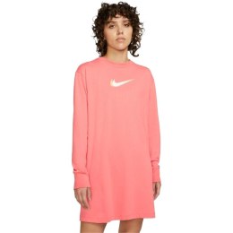 Sukienka damska Nike Nsw LS Dress Prnt różowa DO2580 603 L Nike