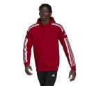 Bluza męska adidas Squadra 21 Sweat Hoody czerwona HC6282 2XL Adidas teamwear