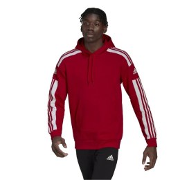 Bluza męska adidas Squadra 21 Sweat Hoody czerwona HC6282 XL Adidas teamwear