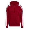 Bluza męska adidas Squadra 21 Sweat Hoody czerwona HC6282 M Adidas teamwear