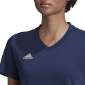 Koszulka damska adidas Entrada 22 granatowa HC0440 XL Adidas teamwear