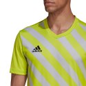 Koszulka męska adidas Entrada 22 Graphic Jersey żółto-szara HF0118 M Adidas teamwear