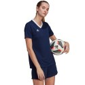 Koszulka damska adidas Entrada 22 Jersey granatowa H59849 2XS Adidas teamwear